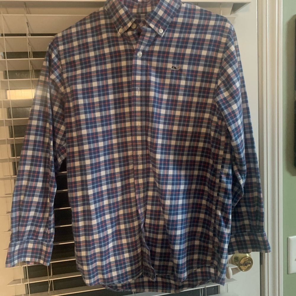 Vineyard Vines Youth Medium L/S button down